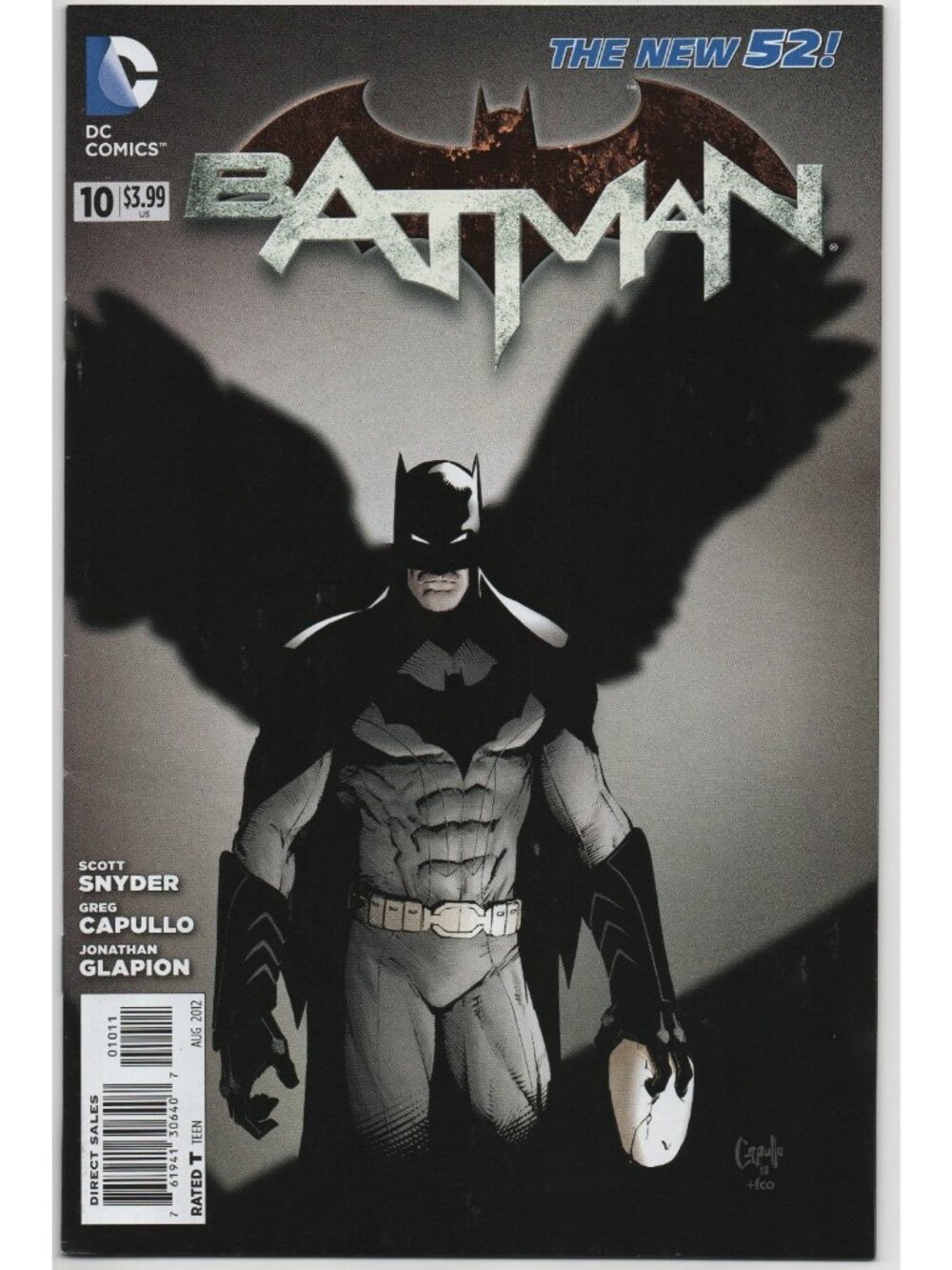 Batman 10 DC Comics 2012 FN+ 6.5 Night of the Owls New 52